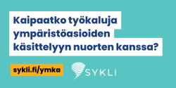 Nuorisotyölehti Sykli banneri